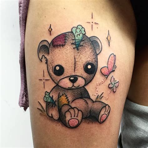 stuffed animal tattoo